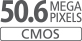 Датчик APS-C CMOS 50,6 MП